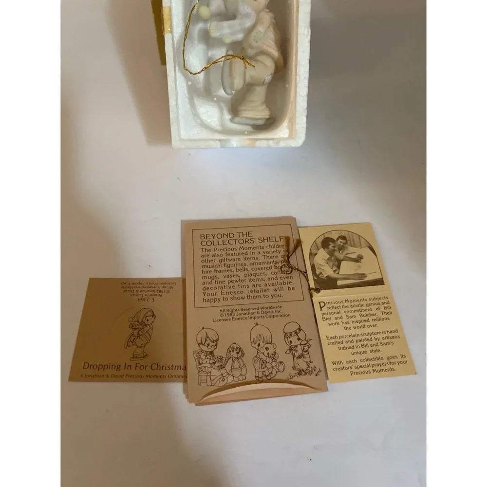 Precious Moments Porcelain Mini Ornament